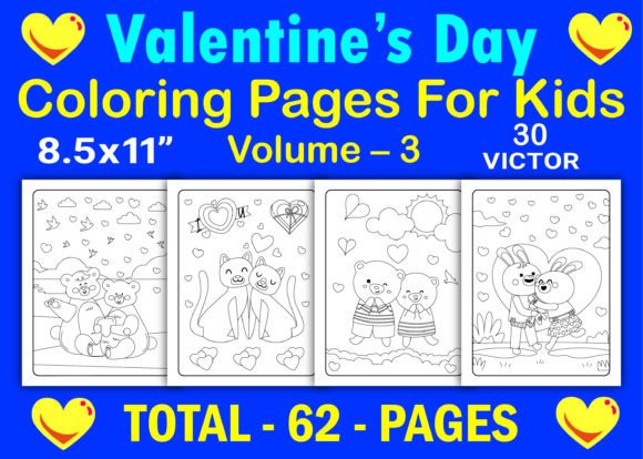 Creative Valentine's Coloring Book Pages