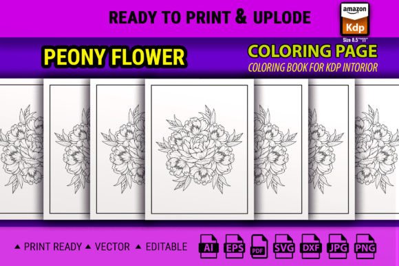 Discover the Creative Potential of a Peony Coloring Book for Adults