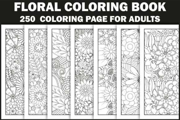Discover the Creative Potential of the 250 Flowers Adult Coloring Book for KDP