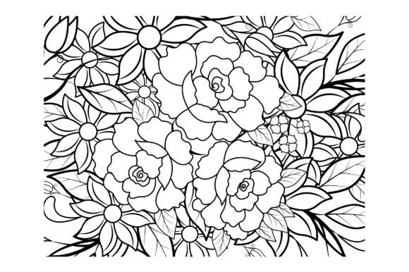 The Floral Coloring Page Book for Adults: Your Path to Creativity, Calm, and Commercial Opportunity