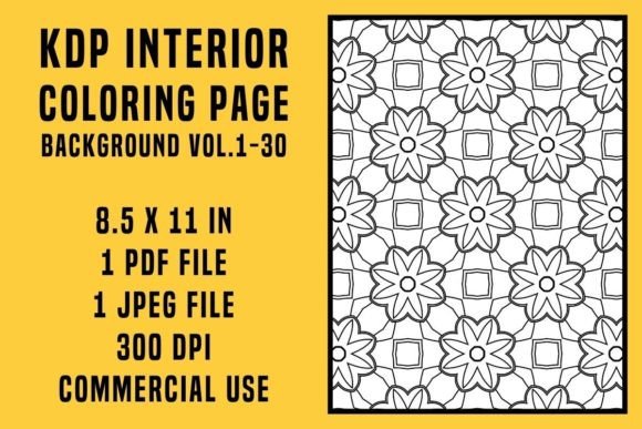 The Versatile Digital Asset: Unpacking the KDP Coloring Page Background Collections
