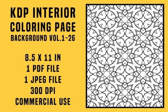 Unlocking Creativity and Productivity with KDP Coloring Page Background Collections