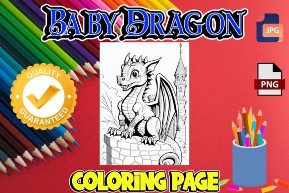 Unlocking Creativity: The Practical Power of a Baby Dragon Coloring Book Page for Kids